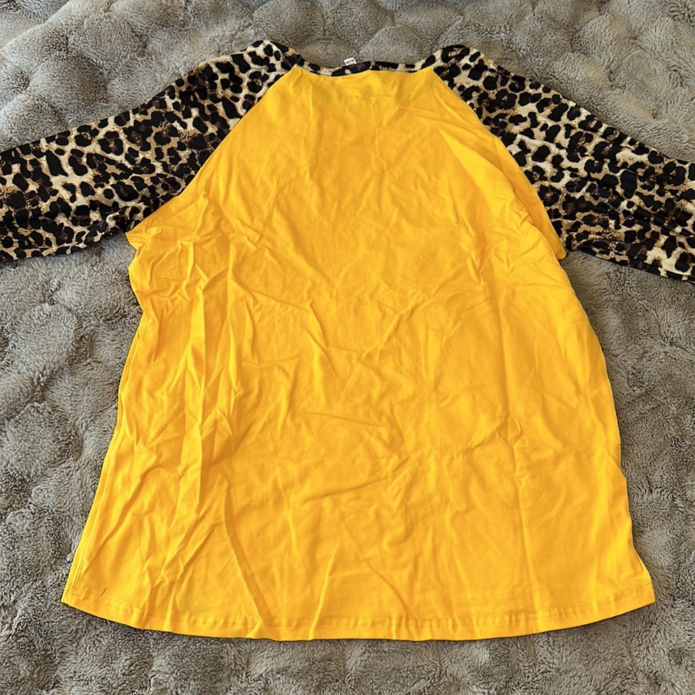 Mustard Yellow Long Sleeve Top - Picture 5 of 5